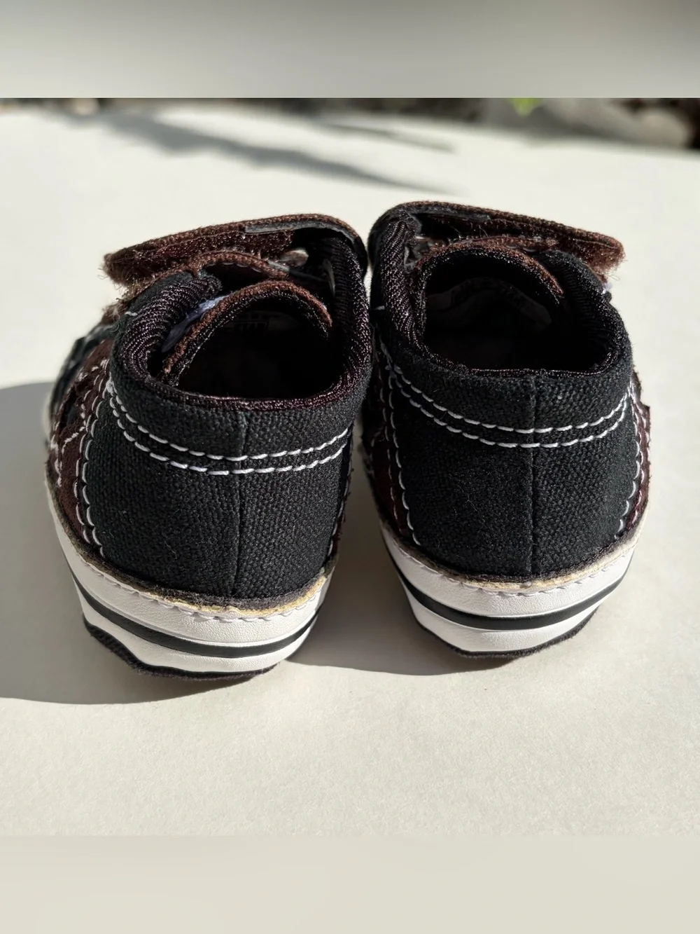 Converse One Star Crib Sneakers Brown‎ / Black Infant Baby 1